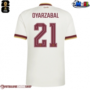 Španělsko Mikel Oyarzabal #21 Venkovní Dres MS 2026 Krátkým Rukávem
