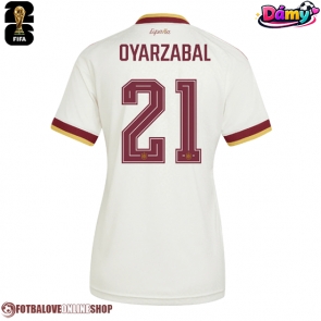 Španělsko Mikel Oyarzabal #21 Venkovní Dres pro Dámy MS 2026 Krátkým Rukávem