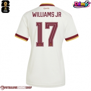 Španělsko Nico Williams #17 Venkovní Dres pro Dámy MS 2026 Krátkým Rukávem