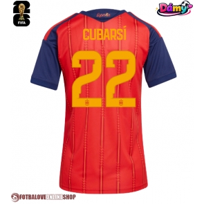 Španělsko Pau Cubarsi #22 Domácí Dres pro Dámy MS 2026 Krátkým Rukávem