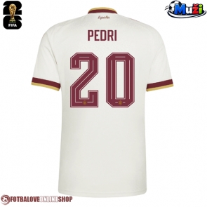 Španělsko Pedri Gonzalez #20 Venkovní Dres MS 2026 Krátkým Rukávem