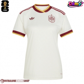 Španělsko Venkovní Dres pro Dámy MS 2026 Krátkým Rukávem