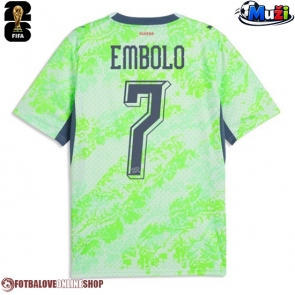 Švýcarsko Breel Embolo #7 Venkovní Dres MS 2026 Krátkým Rukávem
