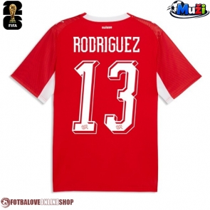 Švýcarsko Ricardo Rodriguez #13 Domácí Dres MS 2026 Krátkým Rukávem