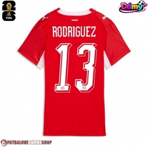 Švýcarsko Ricardo Rodriguez #13 Domácí Dres pro Dámy MS 2026 Krátkým Rukávem