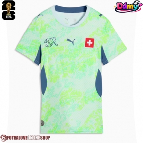 Švýcarsko Venkovní Dres pro Dámy MS 2026 Krátkým Rukávem