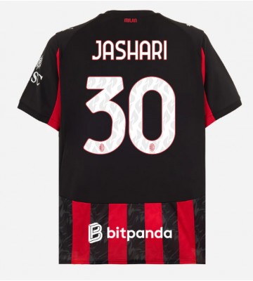AC Milan Ardon Jashari #30 Domácí Dres 2025-26 Krátkým Rukávem