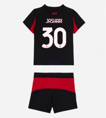 AC Milan Ardon Jashari #30 Domácí dres komplet pro Děti 2025-26 Krátkým Rukávem (+ Krátké kalhoty)