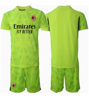 AC Milan Brankář Alternativní dres komplet pro Děti 2024-25 Krátkým Rukávem (+ Krátké kalhoty)