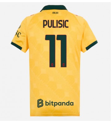 AC Milan Christian Pulisic #11 Alternativní Dres pro Dámy 2025-26 Krátkým Rukávem