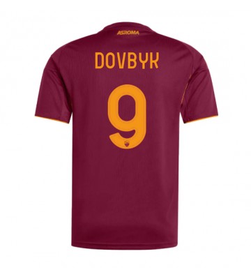 AS Roma Artem Dovbyk #9 Domácí Dres 2025-26 Krátkým Rukávem AS Roma Artem Dovbyk #9 Domácí Dres 2025-26 Krátkým Rukávem