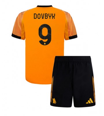 AS Roma Artem Dovbyk #9 Venkovní dres komplet pro Děti 2025-26 Krátkým Rukávem (+ Krátké kalhoty) AS Roma Artem Dovbyk #9 Venkovní dres komplet pro Děti 2025-26 Krátkým Rukávem (+ Krátké kalhoty)