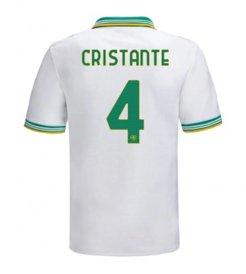 AS Roma Bryan Cristante #4 Alternativní Dres 2025-26 Krátkým Rukávem AS Roma Bryan Cristante #4 Alternativní Dres 2025-26 Krátkým Rukávem