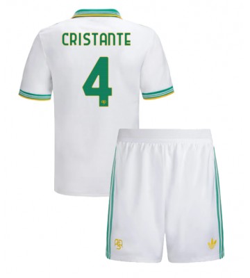 AS Roma Bryan Cristante #4 Alternativní dres komplet pro Děti 2025-26 Krátkým Rukávem (+ Krátké kalhoty) AS Roma Bryan Cristante #4 Alternativní dres komplet pro Děti 2025-26 Krátkým Rukávem (+ Krátké kalhoty)