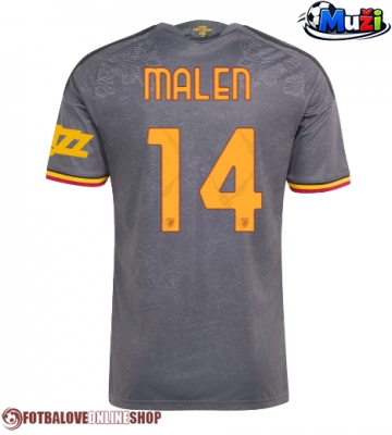 AS Roma Donyell Malen #14 Alternativní Dres 2026-27 Krátkým Rukávem