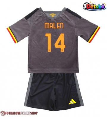 AS Roma Donyell Malen #14 Alternativní dres komplet pro Děti 2026-27 Krátkým Rukávem (+ Krátké kalhoty)