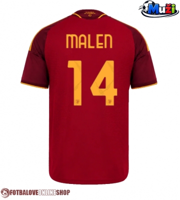 AS Roma Donyell Malen #14 Domácí Dres 2026-27 Krátkým Rukávem