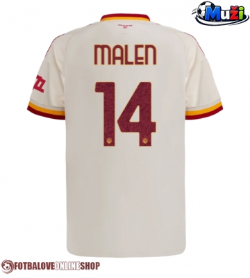 AS Roma Donyell Malen #14 Venkovní Dres 2026-27 Krátkým Rukávem