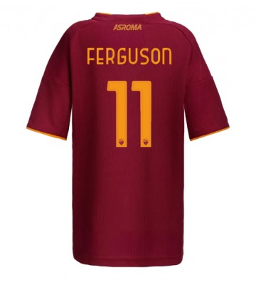 AS Roma Evan Ferguson #11 Domácí Dres pro Dámy 2025-26 Krátkým Rukávem