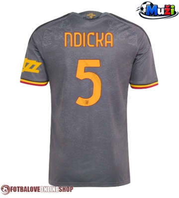 AS Roma Evan Ndicka #5 Alternativní Dres 2026-27 Krátkým Rukávem
