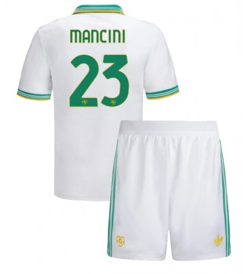AS Roma Gianluca Mancini #23 Alternativní dres komplet pro Děti 2025-26 Krátkým Rukávem (+ Krátké kalhoty) AS Roma Gianluca Mancini #23 Alternativní dres komplet pro Děti 2025-26 Krátkým Rukávem (+ Krátké kalhoty)
