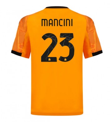 AS Roma Gianluca Mancini #23 Venkovní Dres 2025-26 Krátkým Rukávem AS Roma Gianluca Mancini #23 Venkovní Dres 2025-26 Krátkým Rukávem