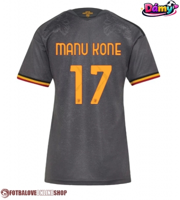AS Roma Manu Kone #17 Alternativní Dres pro Dámy 2026-27 Krátkým Rukávem