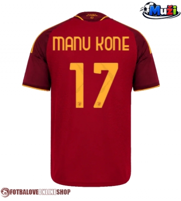 AS Roma Manu Kone #17 Domácí Dres 2026-27 Krátkým Rukávem