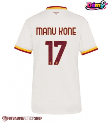 AS Roma Manu Kone #17 Venkovní Dres pro Dámy 2026-27 Krátkým Rukávem