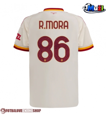 AS Roma Rodrigo Mora #86 Venkovní Dres 2026-27 Krátkým Rukávem