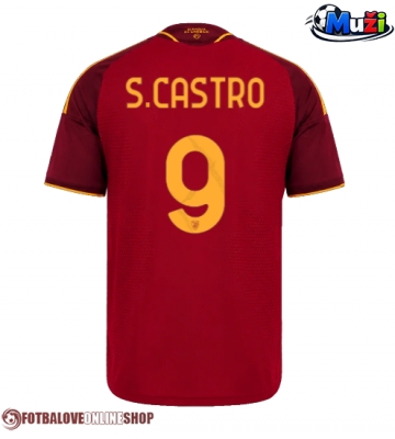 AS Roma Santiago Castro #9 Domácí Dres 2026-27 Krátkým Rukávem