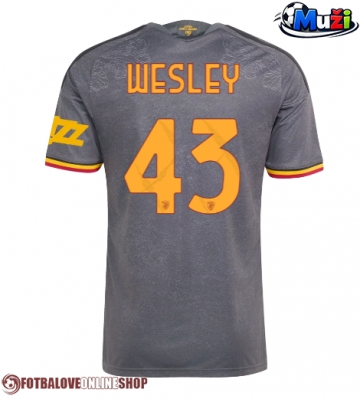 AS Roma Wesley Franca #43 Alternativní Dres 2026-27 Krátkým Rukávem
