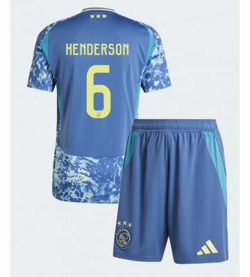 Ajax Jordan Henderson #6 Venkovní dres komplet pro Děti 2024-25 Krátkým Rukávem (+ Krátké kalhoty)