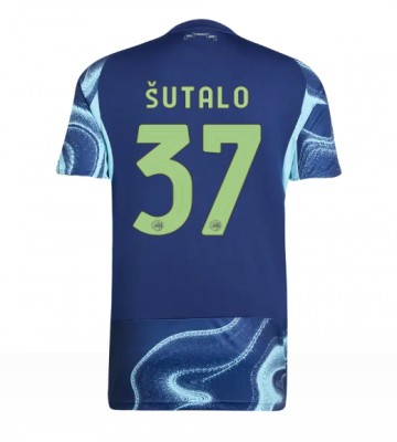 Ajax Josip Sutalo #37 Venkovní Dres 2025-26 Krátkým Rukávem Ajax Josip Sutalo #37 Venkovní Dres 2025-26 Krátkým Rukávem