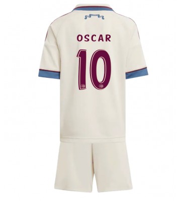 Ajax Oscar Gloukh #10 Alternativní dres komplet pro Děti 2025-26 Krátkým Rukávem (+ Krátké kalhoty)