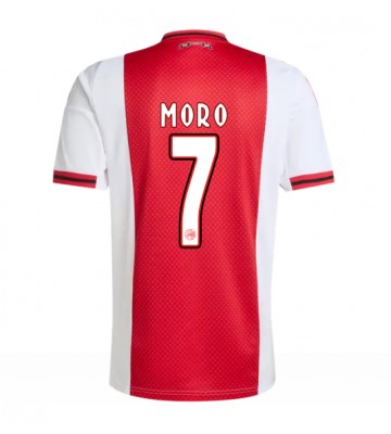 Ajax Raul Moro #7 Domácí Dres 2025-26 Krátkým Rukávem Ajax Raul Moro #7 Domácí Dres 2025-26 Krátkým Rukávem