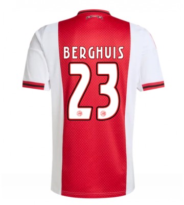 Ajax Steven Berghuis #23 Domácí Dres 2025-26 Krátkým Rukávem Ajax Steven Berghuis #23 Domácí Dres 2025-26 Krátkým Rukávem