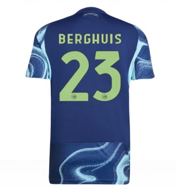 Ajax Steven Berghuis #23 Venkovní Dres 2025-26 Krátkým Rukávem Ajax Steven Berghuis #23 Venkovní Dres 2025-26 Krátkým Rukávem