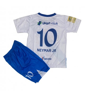 Al-Hilal Neymar Jr #10 Venkovní dres komplet pro Děti 2024-25 Krátkým Rukávem (+ Krátké kalhoty)