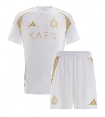 Al-Nassr Alternativní dres komplet pro Děti 2024-25 Krátkým Rukávem (+ Krátké kalhoty)