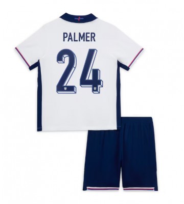 Anglie Cole Palmer #24 Domácí dres komplet pro Děti ME 2024 Krátkým Rukávem (+ Krátké kalhoty)