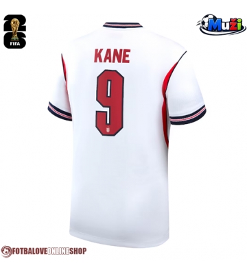 Anglie Harry Kane #9 Domácí Dres MS 2026 Krátkým Rukávem