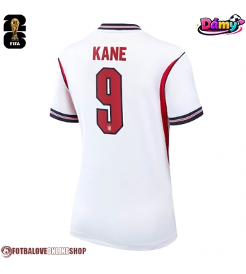 Anglie Harry Kane #9 Domácí Dres pro Dámy MS 2026 Krátkým Rukávem