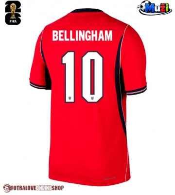 Anglie Jude Bellingham #10 Venkovní Dres MS 2026 Krátkým Rukávem