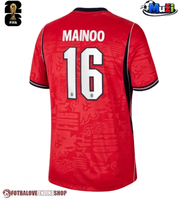 Anglie Kobbie Mainoo #16 Venkovní Dres MS 2026 Krátkým Rukávem