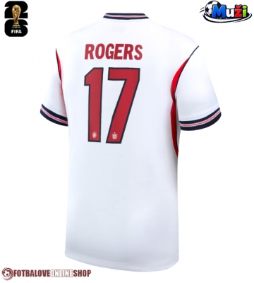 Anglie Morgan Rogers #17 Domácí Dres MS 2026 Krátkým Rukávem