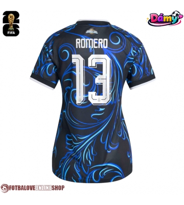 Argentina Cristian Romero #13 Venkovní Dres pro Dámy MS 2026 Krátkým Rukávem