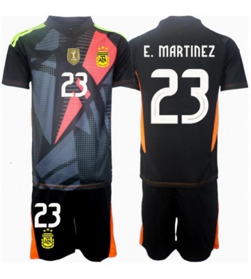 Argentina Emiliano Martinez #23 Brankář Domácí dres komplet pro Děti Copa America 2024 Krátkým Rukávem (+ Krátké kalhoty)