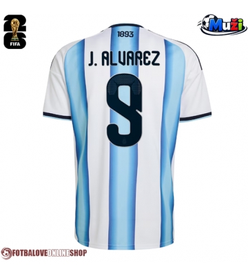 Argentina Julian Alvarez #9 Domácí Dres MS 2026 Krátkým Rukávem