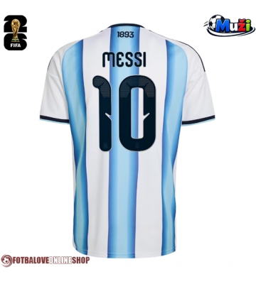 Argentina Lionel Messi #10 Domácí Dres MS 2026 Krátkým Rukávem